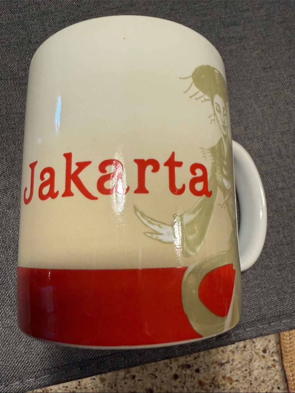 Starbucks Collector Series 2012 Jakarta Ceramic Mug